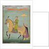 The Emperor Alamgir on Horseback, c. 1690-1710 by Unknown
