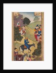 The Entry into Jerusalem, from a Mirror of Holiness of Father Jerome Xavier, 1602-1 by Unknown