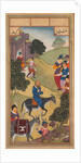 The Entry into Jerusalem, from a Mirror of Holiness of Father Jerome Xavier, 1602-1 by Unknown