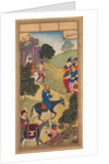 The Entry into Jerusalem, from a Mirror of Holiness of Father Jerome Xavier, 1602-1 by Unknown