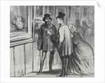 The Exhibition of 1859: The painter who had a painting refused…, 1859 by Honoré Daumier