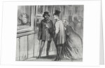The Exhibition of 1859: The painter who had a painting refused…, 1859 by Honoré Daumier