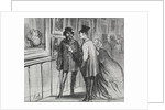 The Exhibition of 1859: The painter who had a painting refused…, 1859 by Honoré Daumier