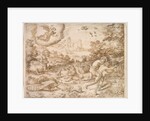 The Expulsion from Paradise, c. 1606 by Jan Wierix