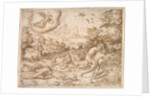 The Expulsion from Paradise, c. 1606 by Jan Wierix