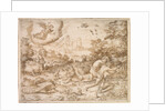 The Expulsion from Paradise, c. 1606 by Jan Wierix