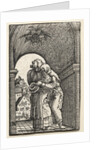 The Fall and Redemption of Man: The Embrace of Joachim and Anne at the Golden Gate, 1515 by Albrecht Altdorfer