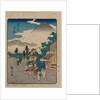 The Fifty-Three Stations of the Tokaido: Numazu, c. 1850 by Ando Hiroshige