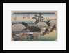 The Fifty-Three Stations of the Tokaido: Otsu, 1833-1834 by Ando Hiroshige