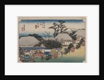 The Fifty-Three Stations of the Tokaido: Otsu, 1833-1834 by Ando Hiroshige