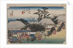 The Fifty-Three Stations of the Tokaido: Otsu, 1833-1834 by Ando Hiroshige