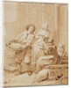 The Fish Monger, second half 18th century by Hendrik Meijer