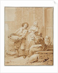 The Fish Monger, second half 18th century by Hendrik Meijer