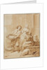The Fish Monger, second half 18th century by Hendrik Meijer