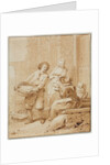 The Fish Monger, second half 18th century by Hendrik Meijer