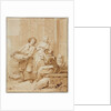 The Fish Monger, second half 18th century by Hendrik Meijer