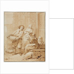 The Fish Monger, second half 18th century by Hendrik Meijer