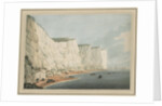 The Fleet Off the Coast, Beachy Head, c. 1790-1805 by Samuel Atkins