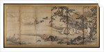The Four Accomplishments, late 1500s by Kano Shoei