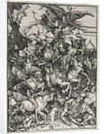 The Four Horsemen, from The Apocalypse, c. 1498 by Albrecht Dürer