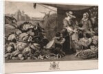 The Four Markets: The Vegetable Market, 1779 by Richard Earlom