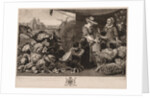 The Four Markets: The Vegetable Market, 1779 by Richard Earlom