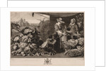 The Four Markets: The Vegetable Market, 1779 by Richard Earlom