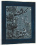 The Fox and the Turkey Hens: Illustration for the Fables of La Fontaine, 1733 by Jean-Baptiste Oudry