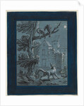 The Fox and the Turkey Hens: Illustration for the Fables of La Fontaine, 1733 by Jean-Baptiste Oudry