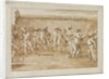 The Game of Bowls, 1790s by Giovanni Domenico Tiepolo