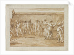 The Game of Bowls, 1790s by Giovanni Domenico Tiepolo