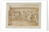 The Game of Bowls, 1790s by Giovanni Domenico Tiepolo