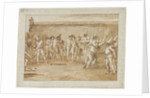 The Game of Bowls, 1790s by Giovanni Domenico Tiepolo