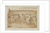 The Game of Bowls, 1790s by Giovanni Domenico Tiepolo