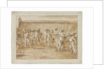 The Game of Bowls, 1790s by Giovanni Domenico Tiepolo