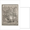 The Gardens of Horace, original impression 1855, printed in 1921 by Jean Baptiste Camille Corot