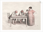 The Glass of Wine by Jean Veber