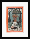 The Goddess Kali Standing upon a Mountaintop, c. 1730 by Master of the court of Mandi (attributed to)