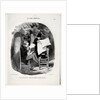 The Good Bourgeois, plate 14: What the bourgeois consider a distraction, 1846 by Honoré Daumier