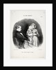 The Good Bourgeois, plate 40: Papa contemplates a likeness of his likeness, 1847 by Honoré Daumier