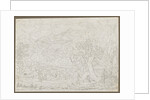 The Grindelwald Glacier with Hunter and Peasant Girl in Foreground, ca. 1823 by Joseph Anton Koch