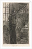 The Hanged Man in the Forge, c. 1880 by Félicien Rops