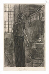The Hanged Man in the Forge, c. 1880 by Félicien Rops