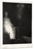 The Haunted House: I Continued to Gaze on the Chair, and Fancied I Saw on it a Pale Blue…, 1896 by Odilon Redon; Auguste Clot