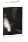 The Haunted House: I Continued to Gaze on the Chair, and Fancied I Saw on it a Pale Blue…, 1896 by Odilon Redon; Auguste Clot