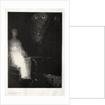 The Haunted House: I Continued to Gaze on the Chair, and Fancied I Saw on it a Pale Blue…, 1896 by Odilon Redon; Auguste Clot