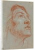 The Head of a Young Man Looking Upwards to the Right, before 1752 by Giovanni Battista Tiepolo