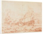 The Herring Bark, first third 1700s by Sieuwert van der Meulen