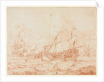 The Herring Bark, first third 1700s by Sieuwert van der Meulen