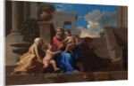 The Holy Family on the Steps, 1648 by Nicolas Poussin